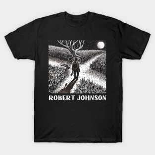 Crossroad Chronicles Robert Johnson's Musical Pact T-Shirt